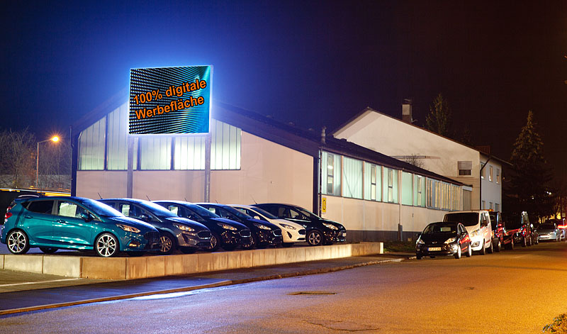 LED-Werbetafel Donzdorf